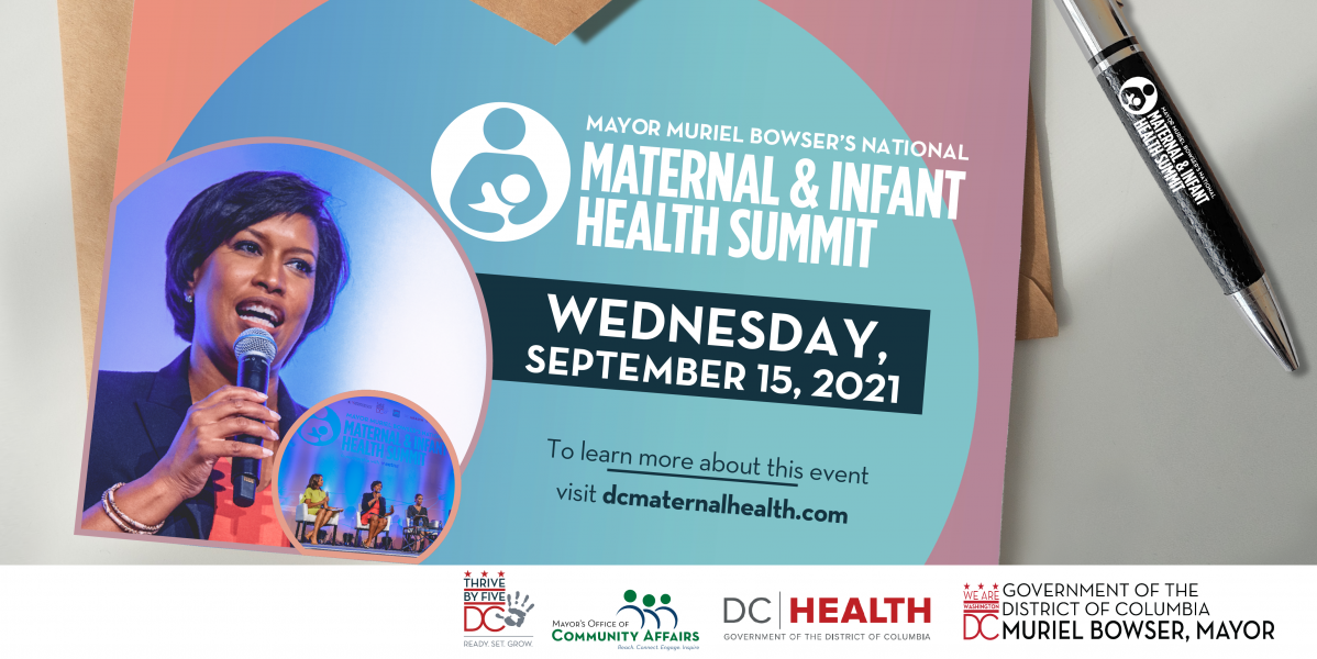 2021 Maternal & Infant Health Summit Save the Date