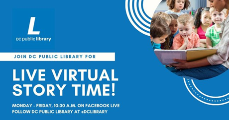 DCPL Live Virtual Story Time